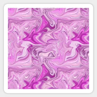 Pink Silk Marble - Digital Liquid Paint Sticker